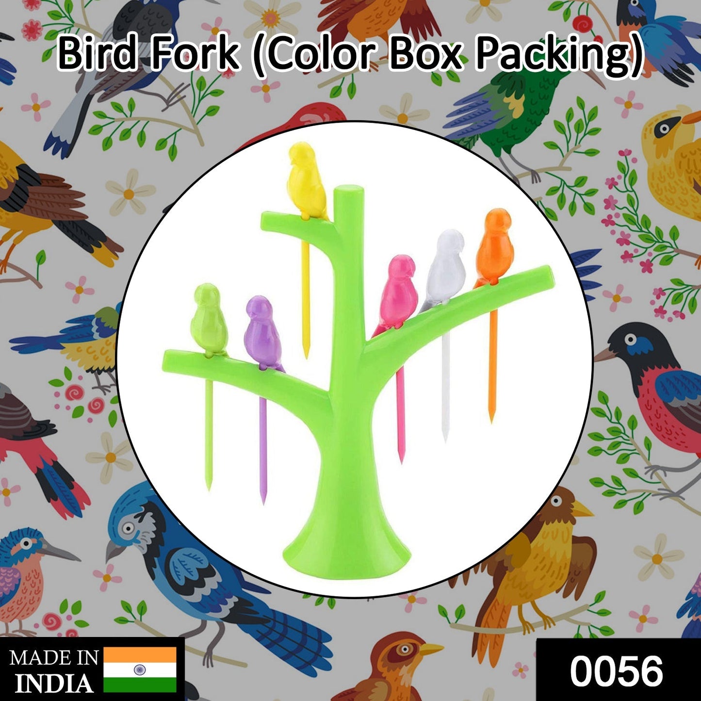 056 Bird Fork (Color Box Packing) 