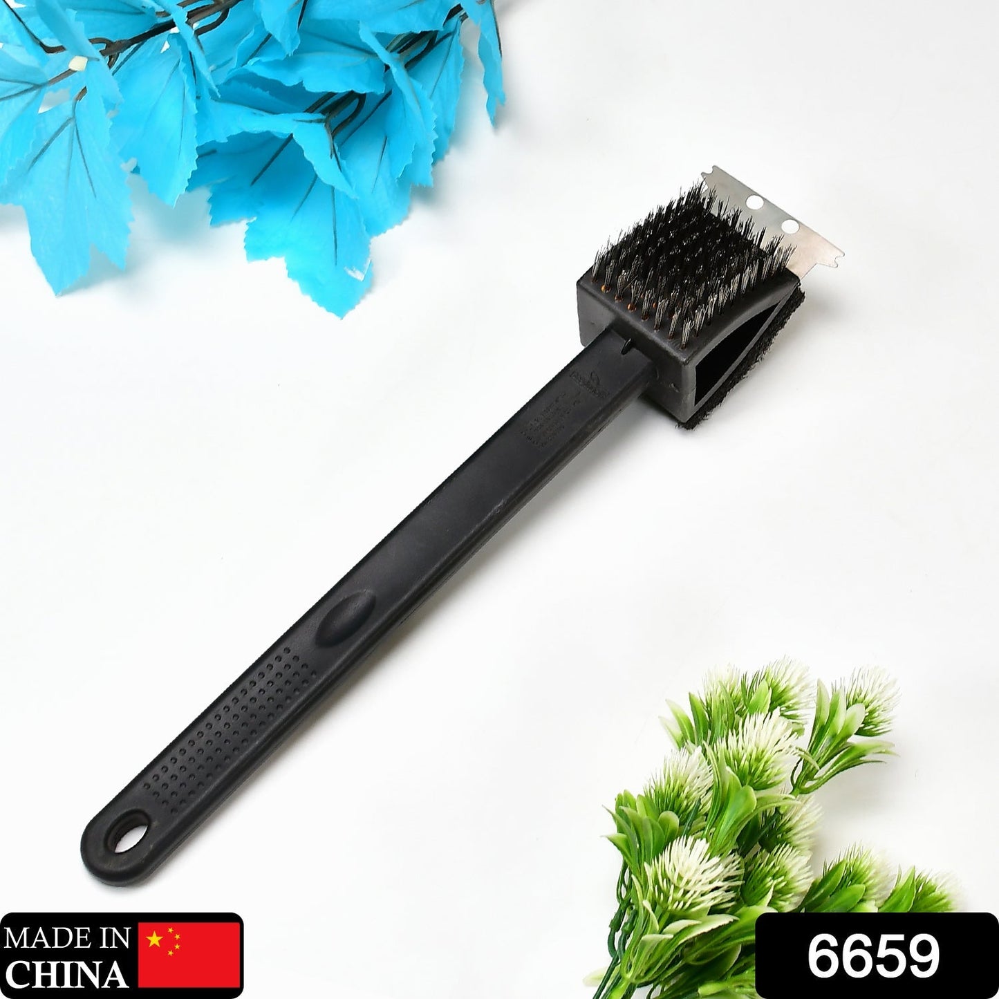 6659 Silicone Toilet Brush with Slim Holder Flex Toilet Brush Anti-drip Set Toilet Bowl Cleaner Brush,