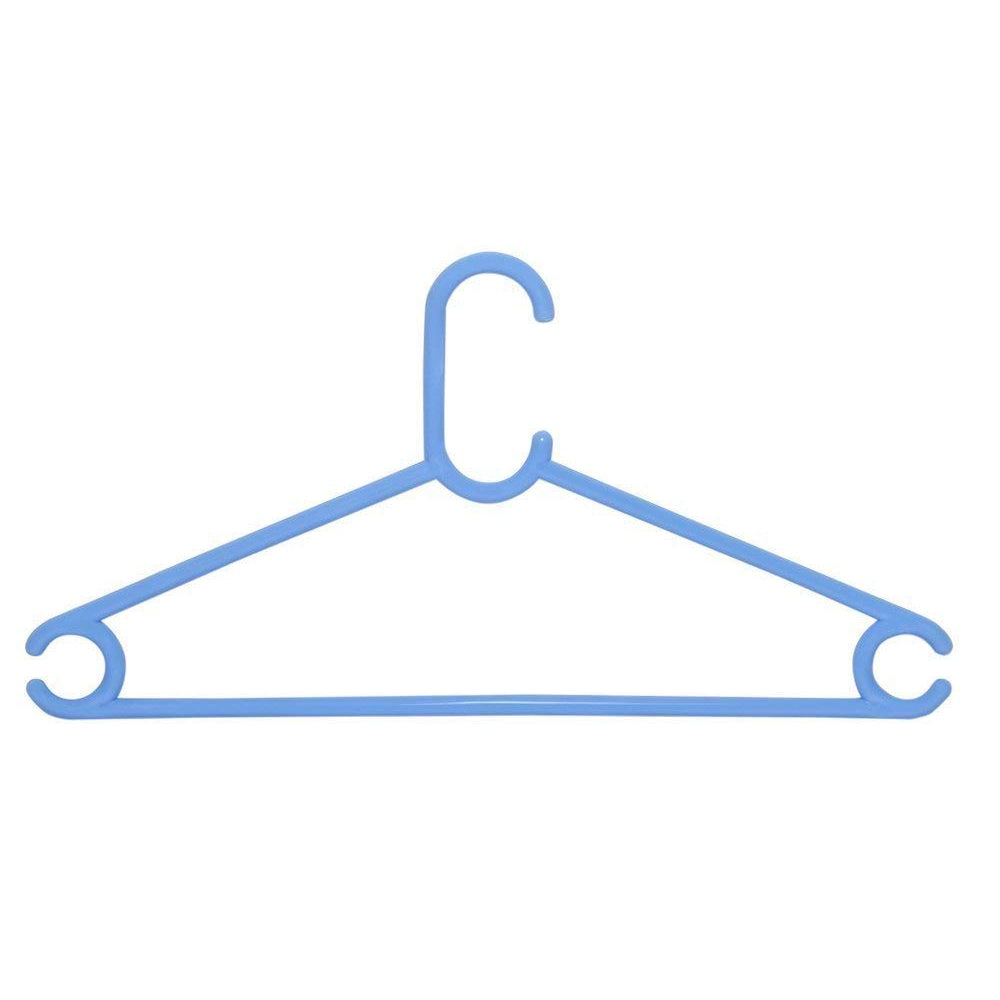 1390 Plastic Clothes Hanger (Set of 6 Pieces) 