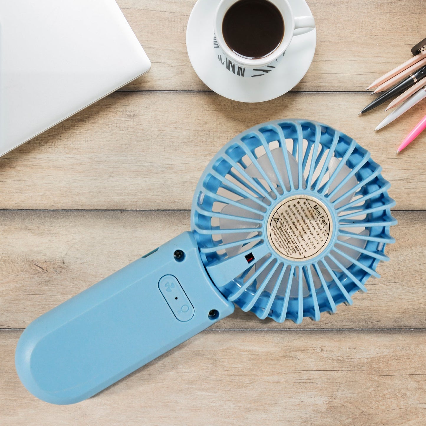 12853 Clip Fan With Light, home, kitchen, Office Portable Fan, Rechargeable Fan