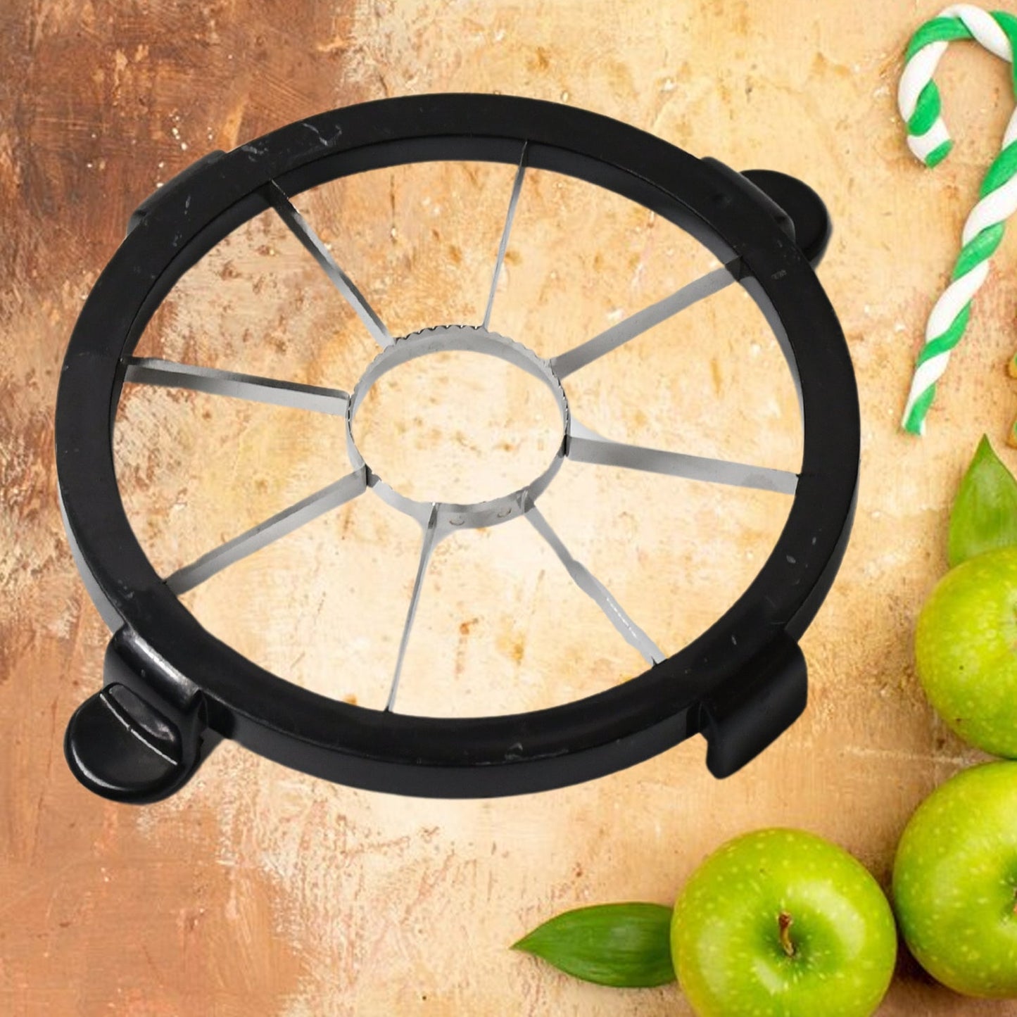 5607 Stainless Steel 8 Blades Apple Slicer Corer Fruit Cutter and Divider Fruit Tool