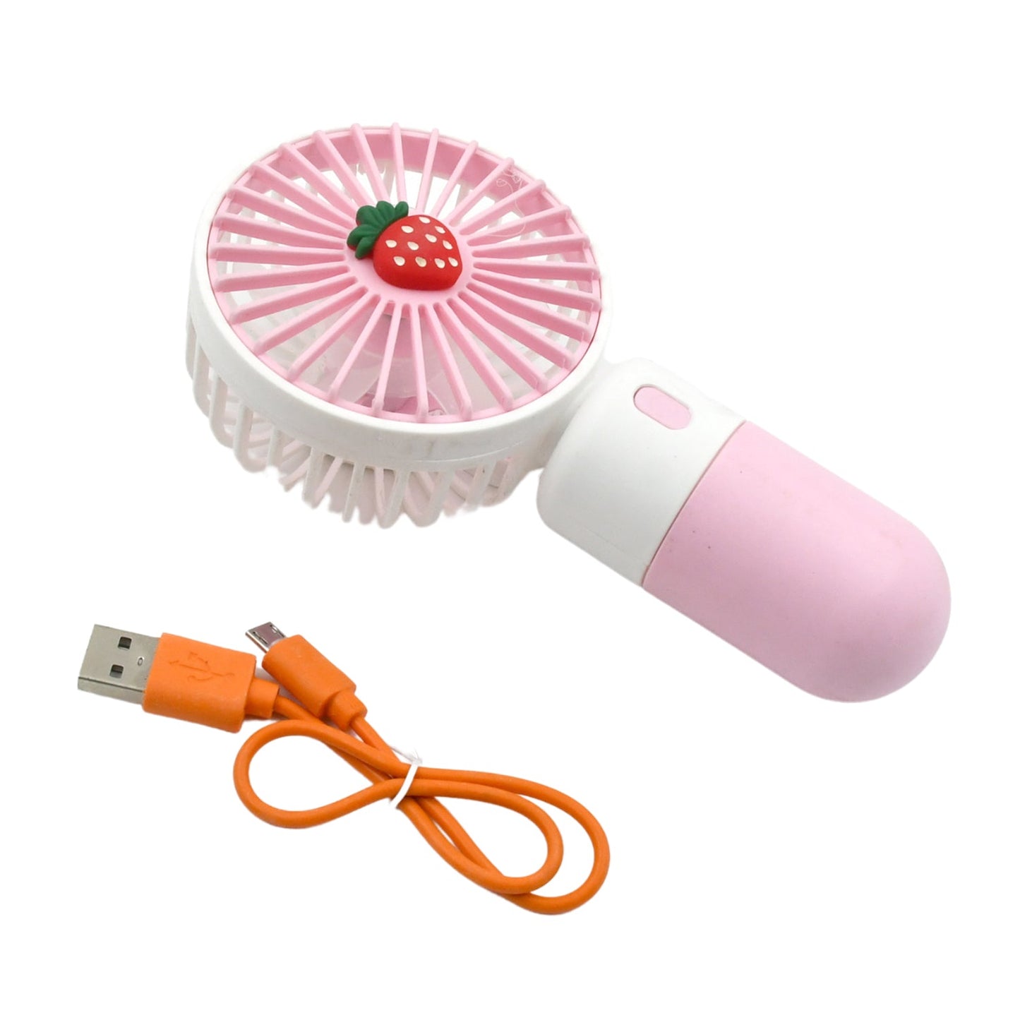 17721 Portable Small Electric Fan Handheld, Rechargeable Mini Student Handheld Dormitory Class Personal Fan