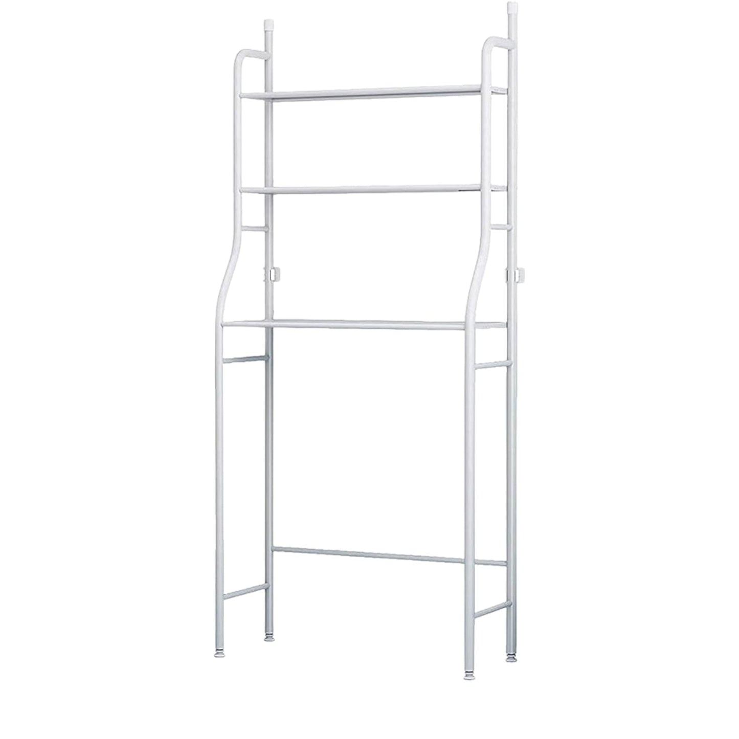 8803 Multi-Layer The Toilet Storage Rack Metal | Bathroom Shelf Space Saving Organizer for Laundry Room Wash Basin Floor Stand