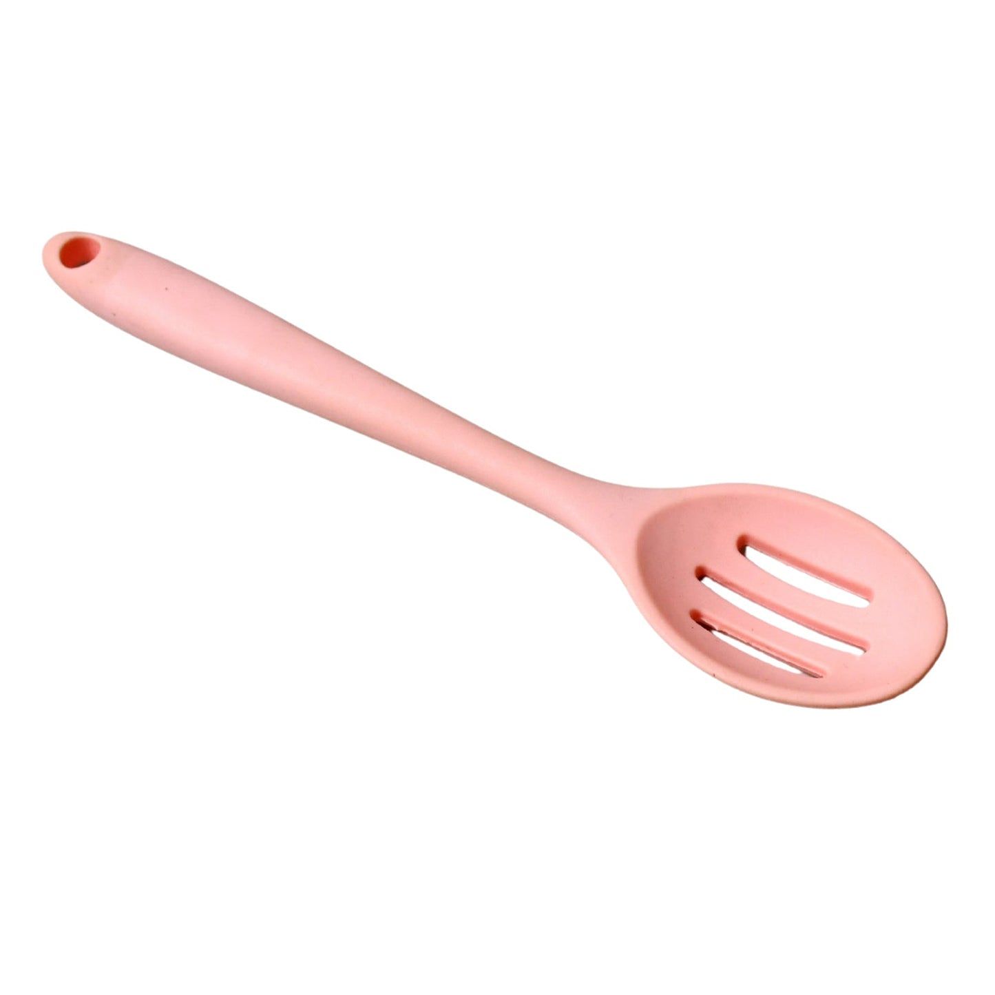 Multipurpose Silicone Spoon, Silicone Basting Spoon Non-Stick Kitchen Utensils Household Gadgets Heat-Resistant Non Stick Spoons Kitchen Cookware Items For Cooking and Baking (1 Pc)