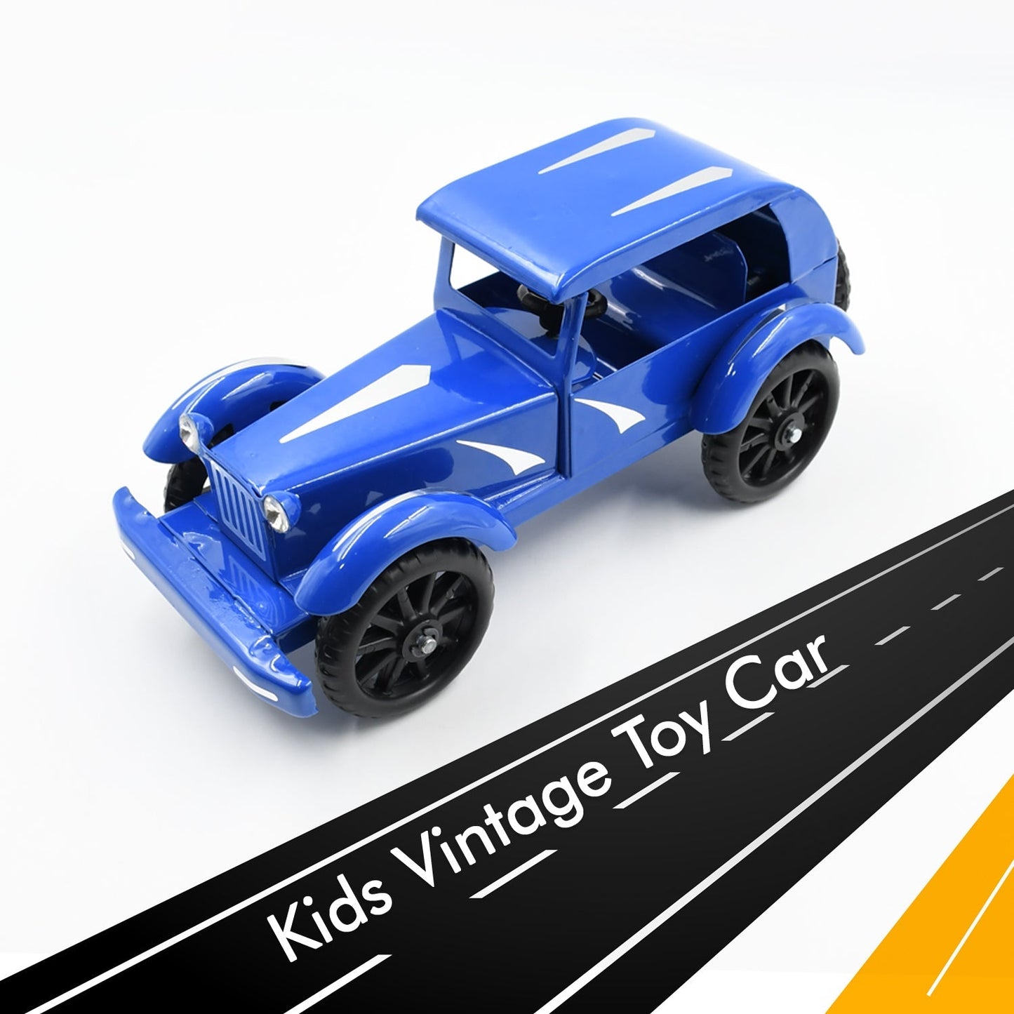 4525 Vintage Metal Car 10 Inch Big Unbreakable Full Metal Body Car, Vintage Car Toy Model Alloy Model Retro Car Model Toy Vehicle Classic Car Metal Vintage car