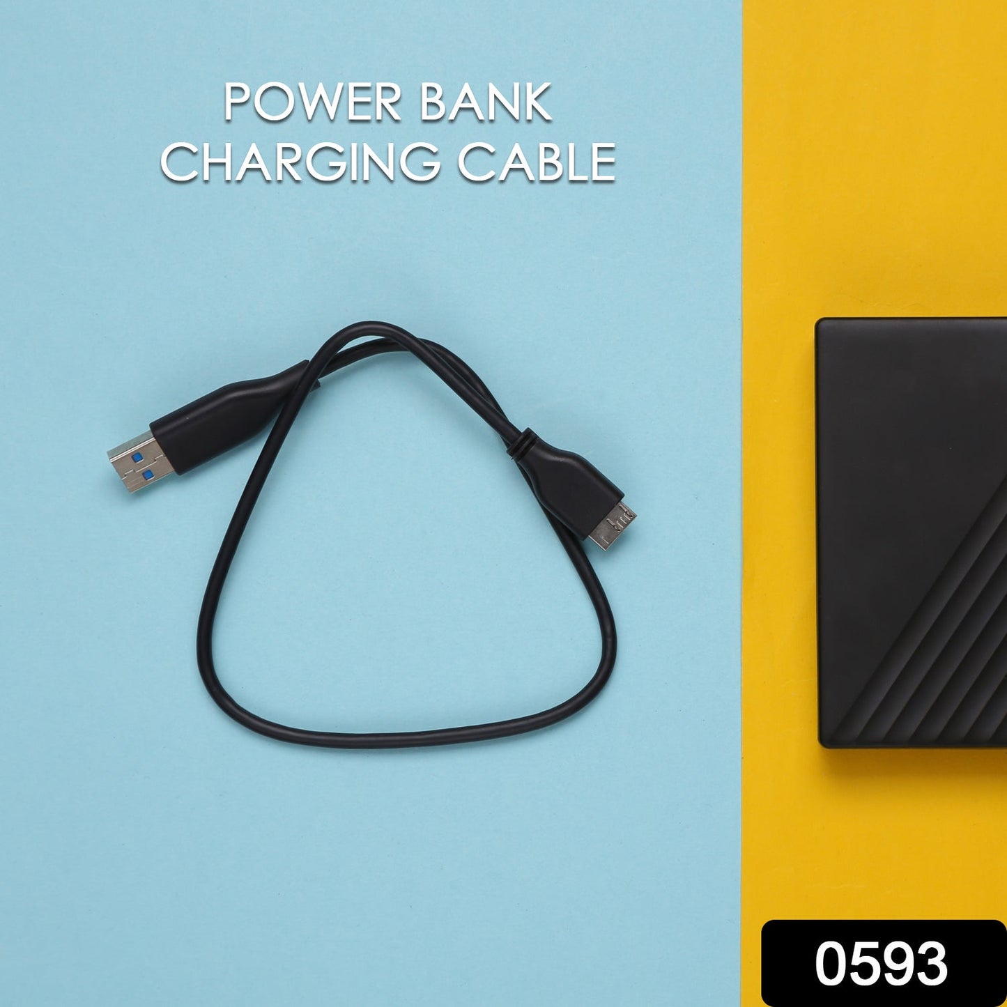 593 Power Bank Micro USB Charging Cable