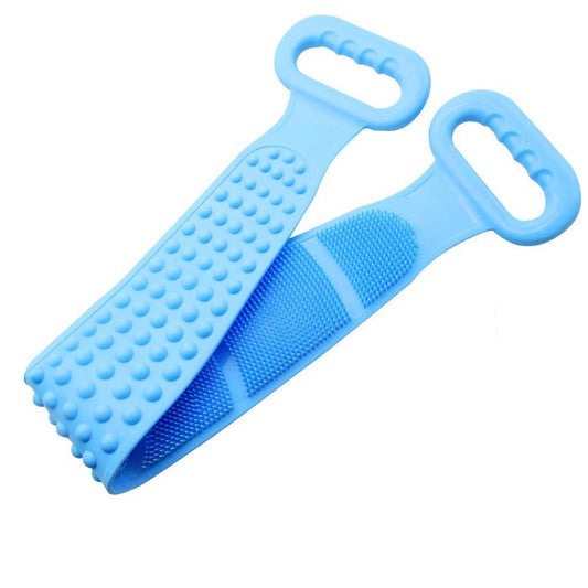 1308 Silicone Body Back Scrubber Bath Brush Washer For Dead Skin Removal 