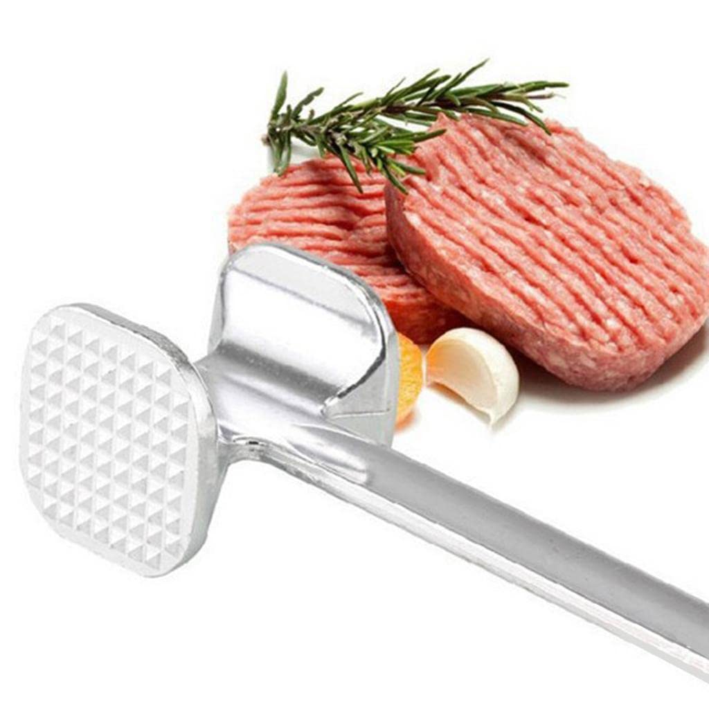 1595 Double Side Beaf Steak Mallet Meat Hammer Tool Aluminium High Quality Tool For Home & Restaurant Use