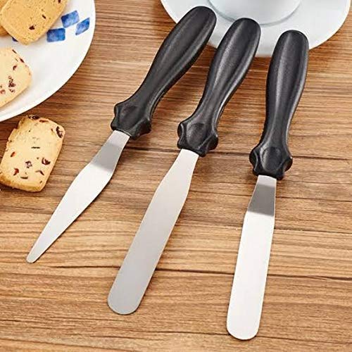 1126 Multi-function Cake Icing Spatula Knife - Set of 3 Pieces 