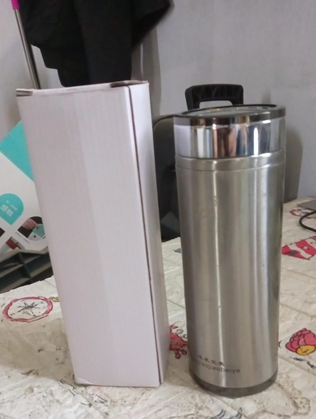 12766 Stainless Steel Water Bottle Leak Proof, Rust Proof, Hot & Cold Drinks, Gym Sipper BPA Free Food Grade Quality, Steel fridge Bottle For office / Gym / School (500 Ml Approx)