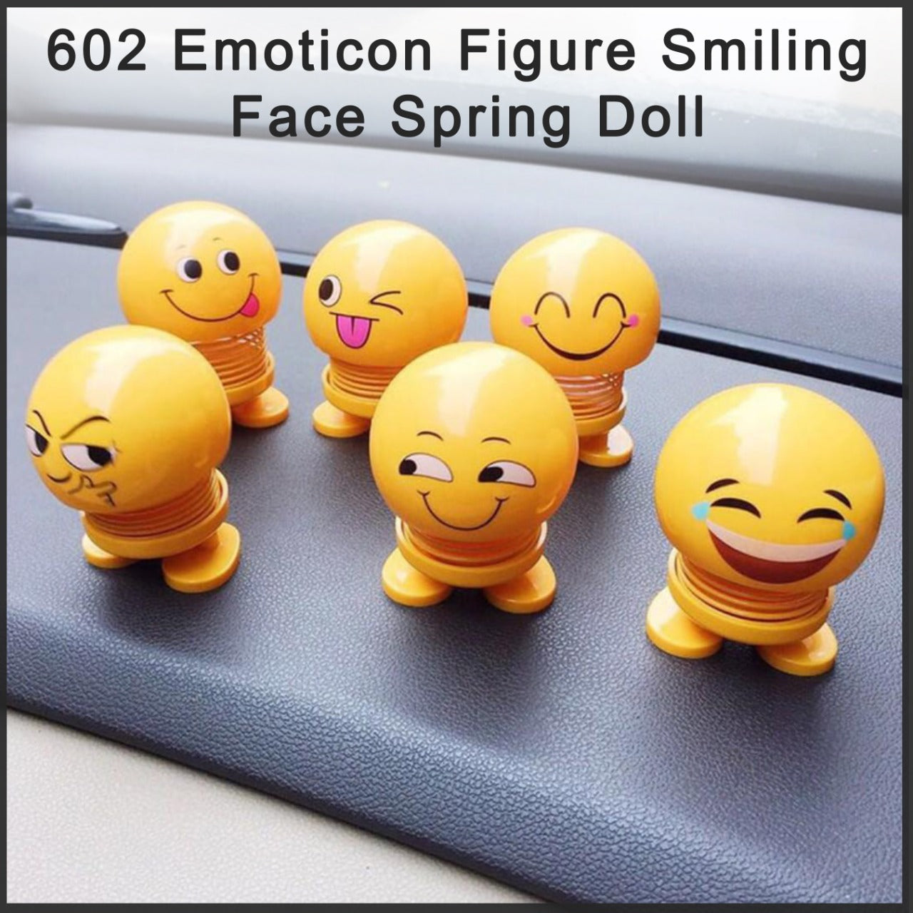 602 Emoticon Figure Smiling Face Spring Doll 